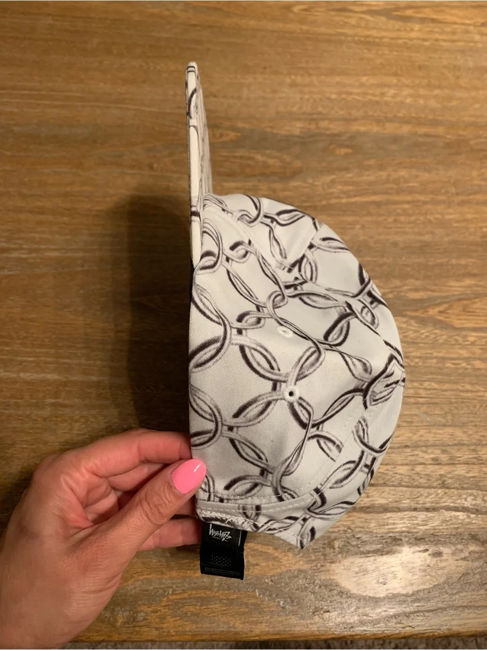 New Stussy White Chain Cap Baseball Yupoong Sample